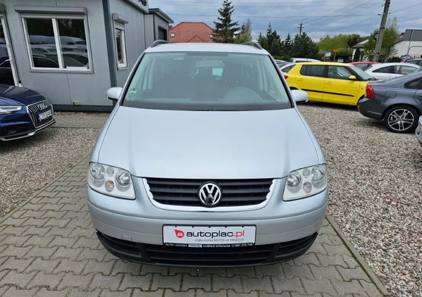 Volkswagen Touran cena 14900 przebieg: 218000, rok produkcji 2005 z Krzanowice małe 106